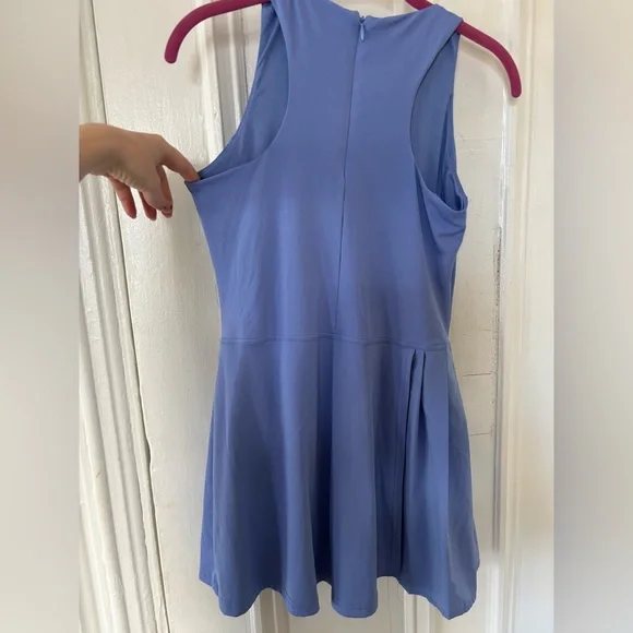 90 Degree By Reflex Backless Blue Dress - Picture 3 of 6